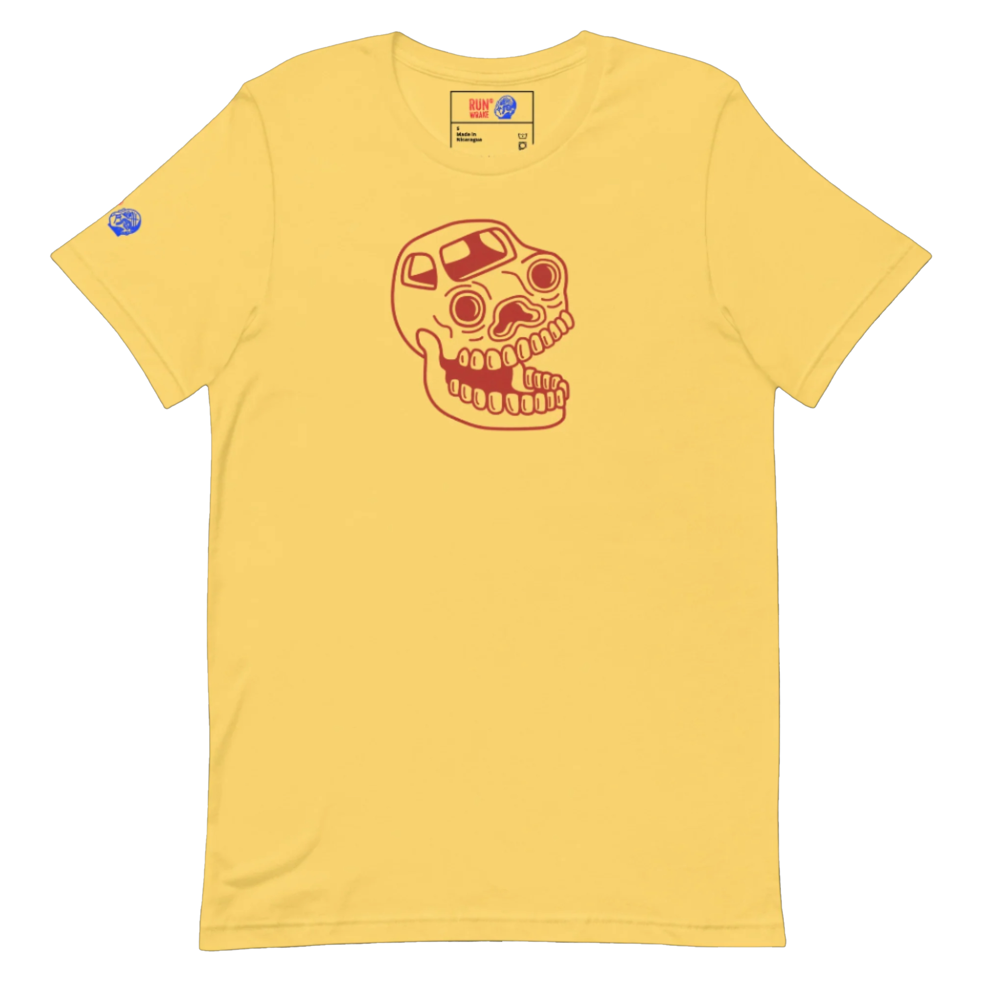 Jukebox Red Skull Unisex t-shirt