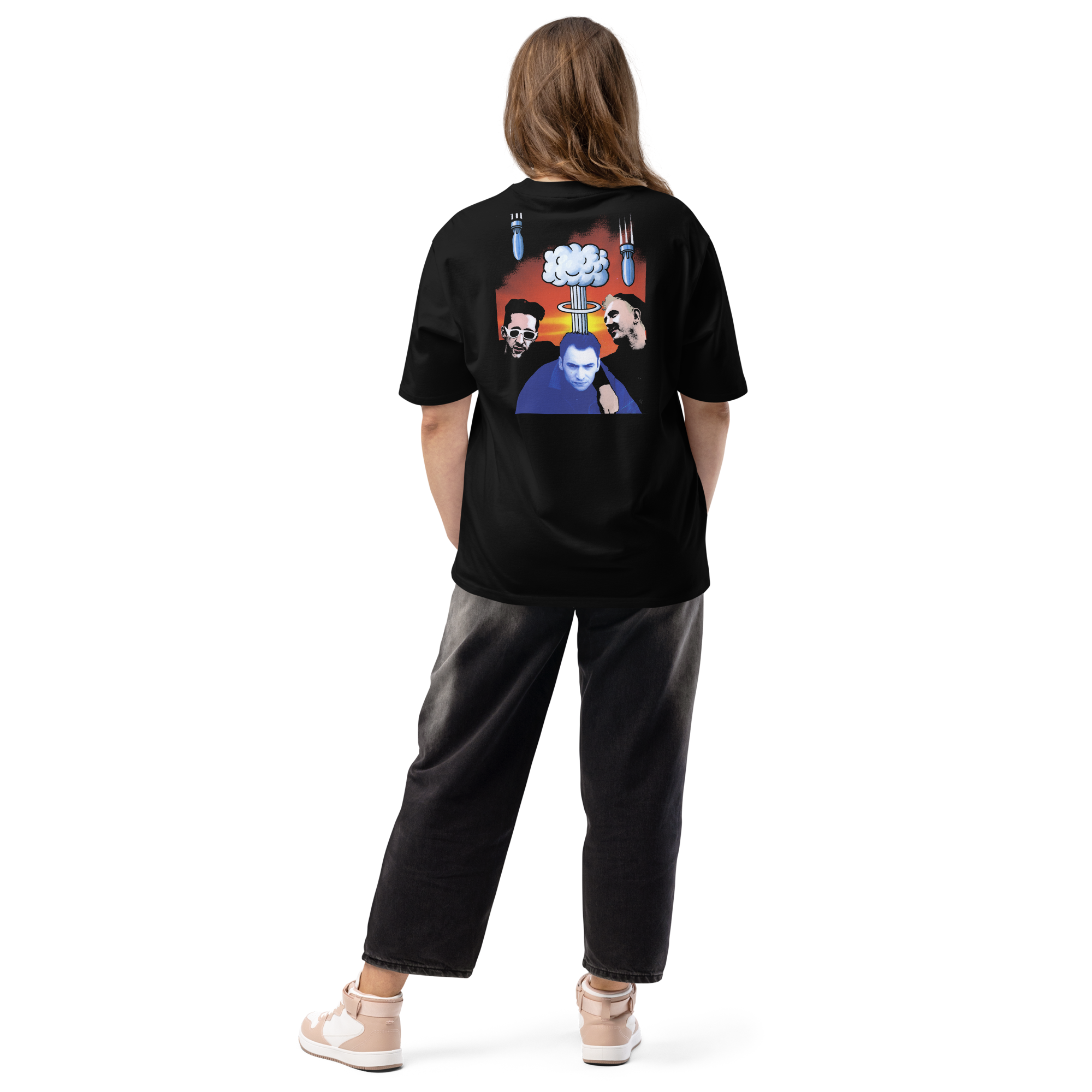 Carter The Unstoppable Sex Machine Worrybomb | Oversized Heavyweight T-Shirt