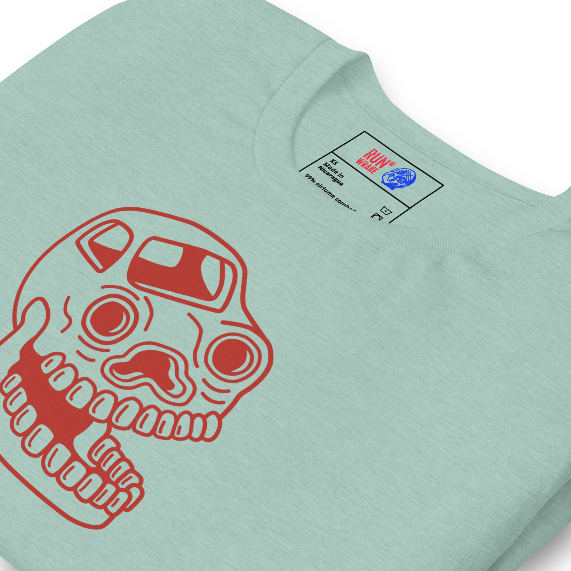 Jukebox Red Skull Unisex t-shirt