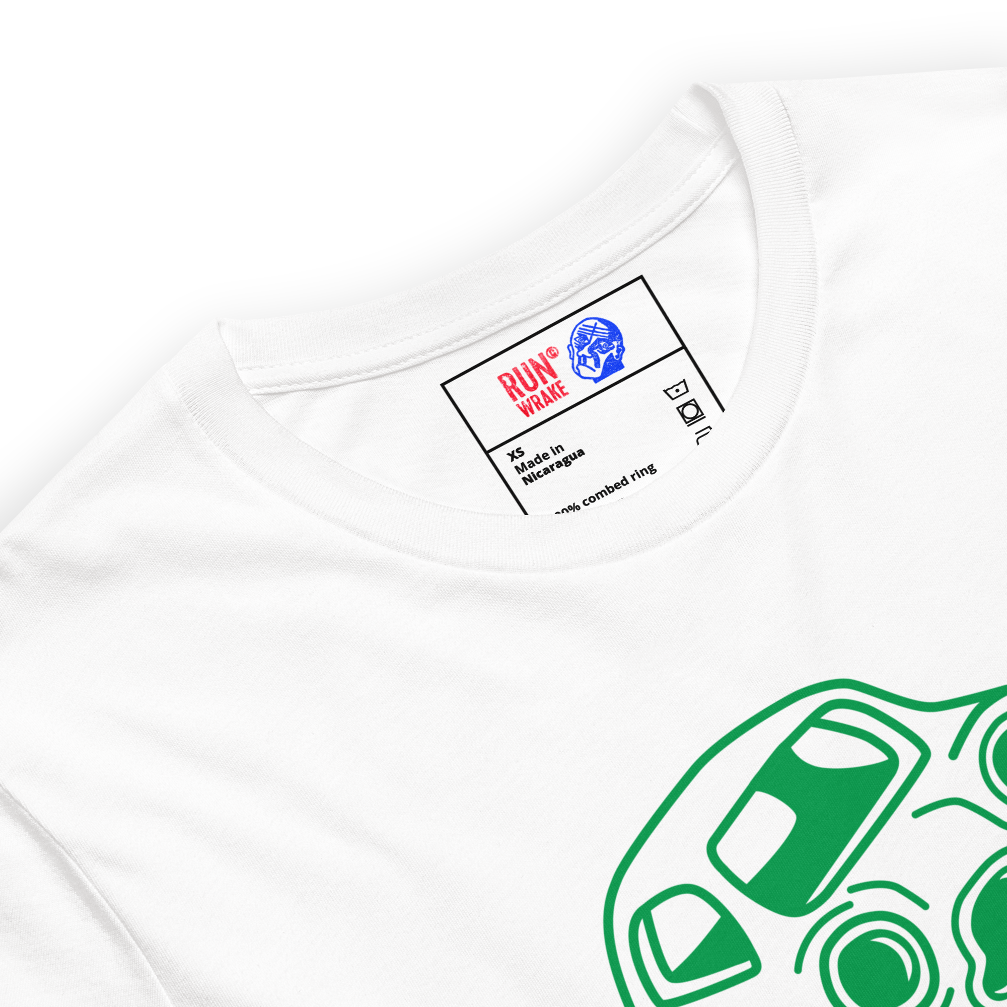 Jukebox Green Skull Unisex t-shirt