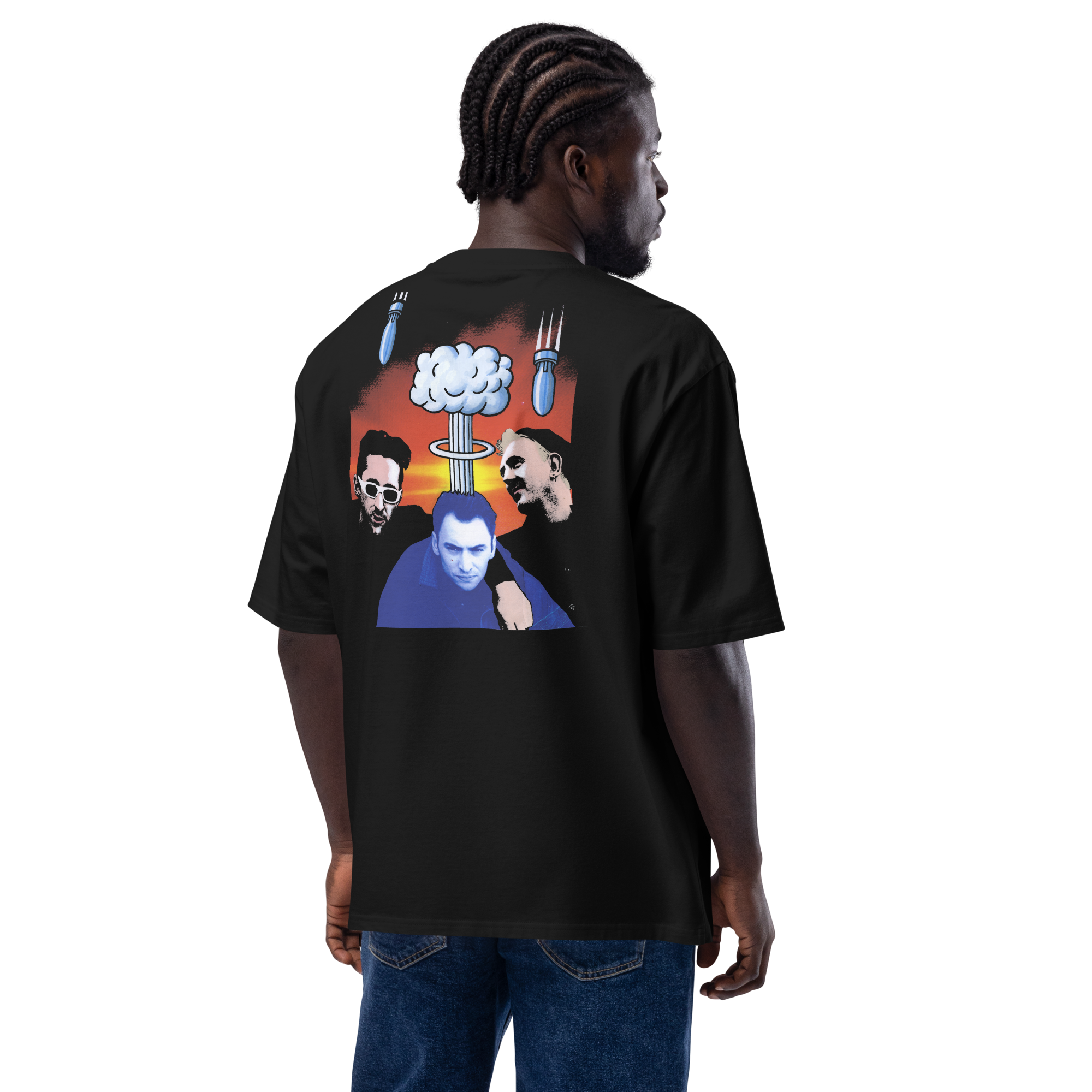 Carter The Unstoppable Sex Machine Worrybomb | Oversized Heavyweight T-Shirt